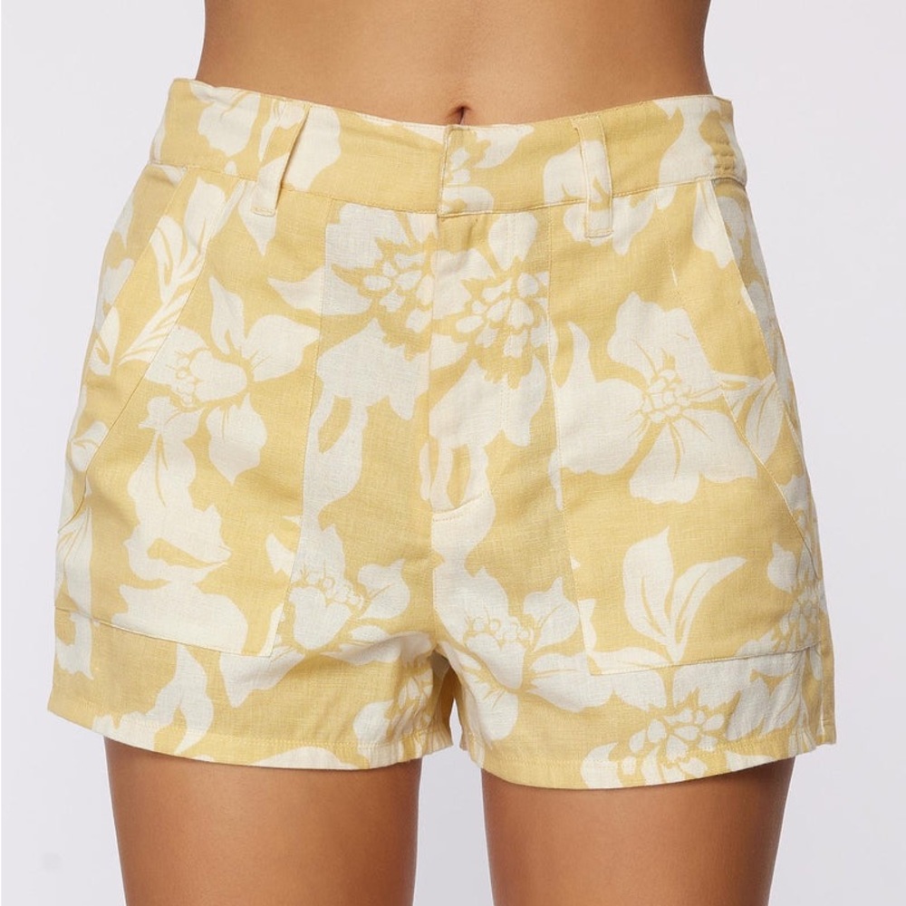 O’Neill Garcia Floral Cotton Shorts, size 27